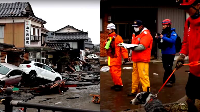 Death toll nears 100 after massive earthquake hit Japan on New Year’s Day