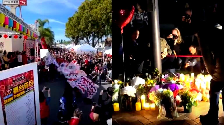 1 year after tragic shooting, thousands celebrate Lunar New Year in Monterey Park