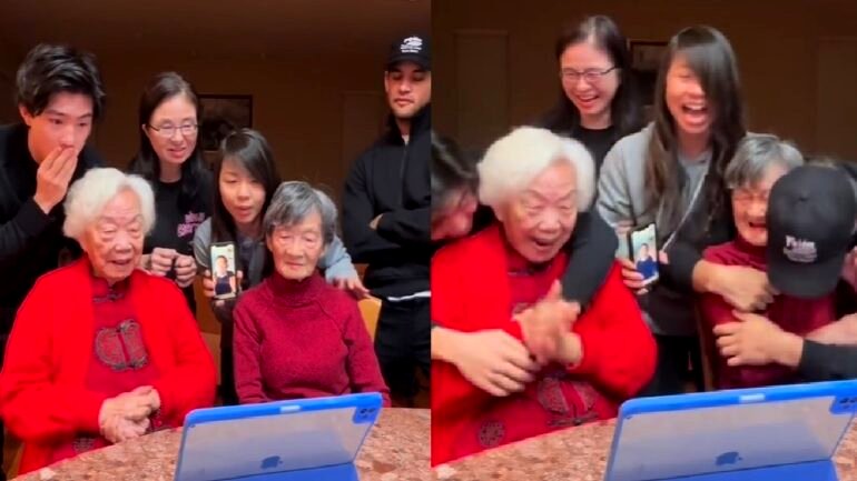 Wholesome video captures 2 Taiwanese grandmas celebrating their Oscar nomination