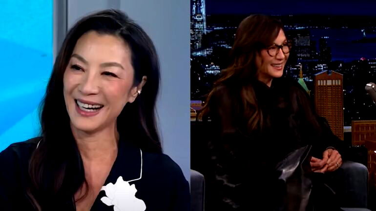 Michelle Yeoh opens up about being a first-time grandmother and her 19-year engagement