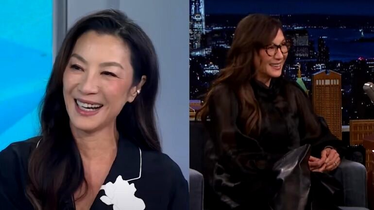Michelle Yeoh opens up about being a first-time grandmother and her 19-year engagement