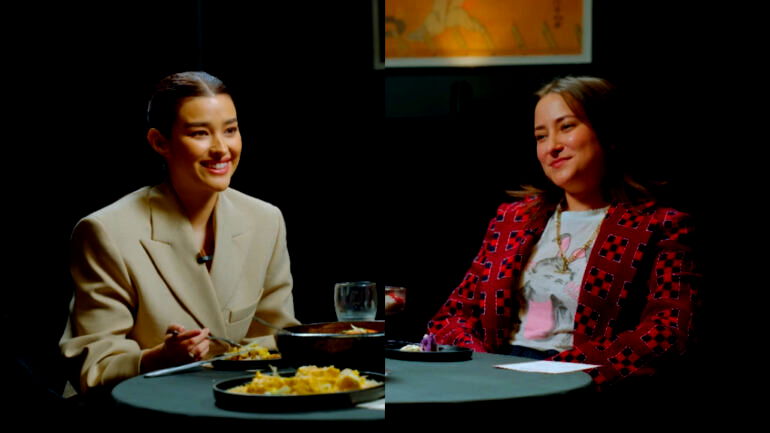 Watch: Liza Soberano, Zelda Williams talk ‘Lisa Frankenstein,’ Filipino heritage over lunch