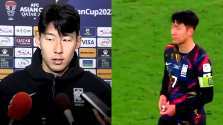 Tearful Son Heung-min apologizes after South Korea’s loss at Asian Cup