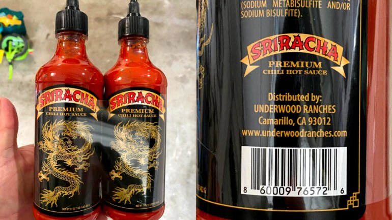 Sriracha lovers are now buying this bottle at Costco