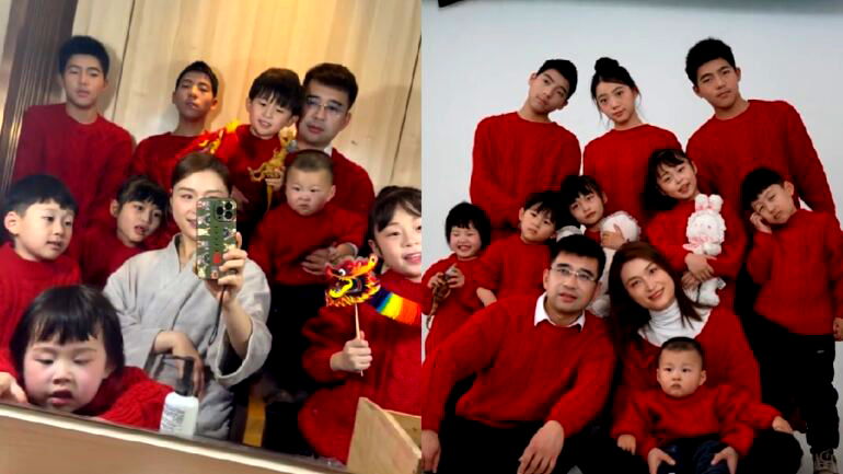 Chinese couple aims to have 12 children with 12 different zodiac signs