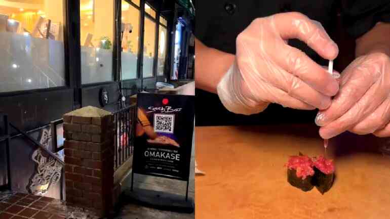 Watch: NYC restaurant serves sushi injected with cannabis oil