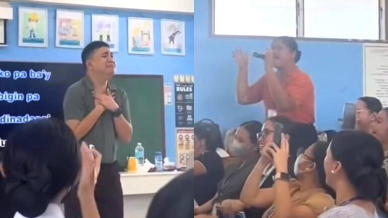 Viola Davis shows love for lively atmosphere of Filipino classroom with singing student