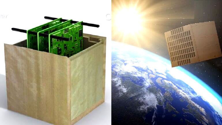 Japanese scientists develop world’s first wooden satellite