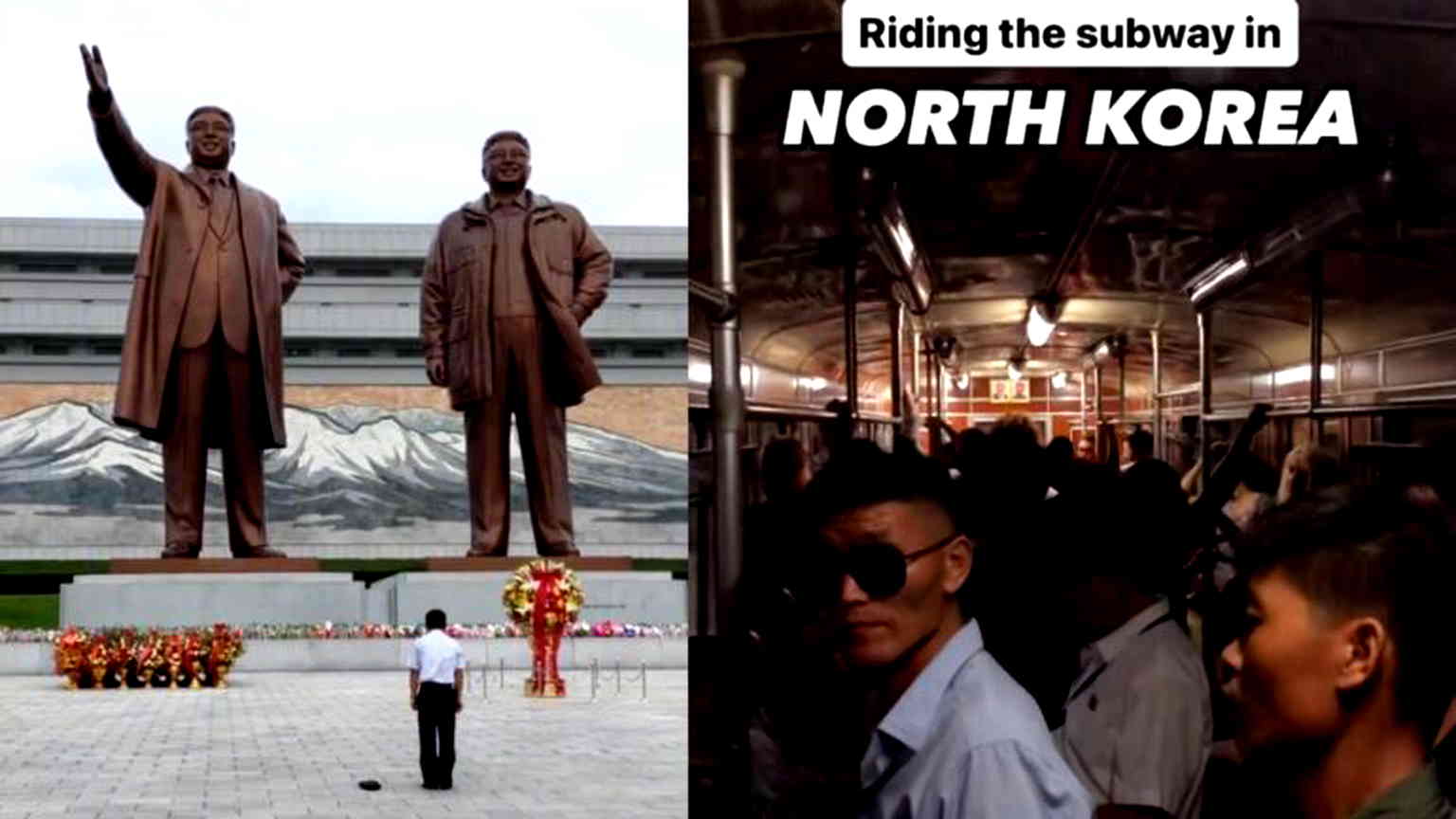 Viral video depicts eerie atmosphere of North Korea’s subway system