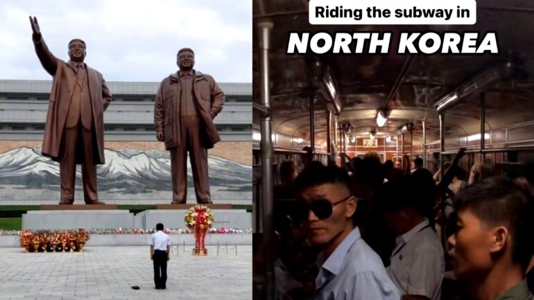 Viral video depicts eerie atmosphere of North Korea’s subway system
