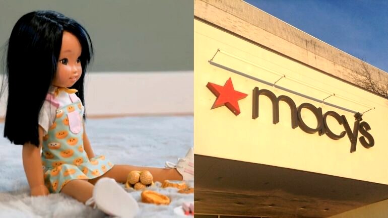 Asian American The Jilly Doll now available at Macy’s