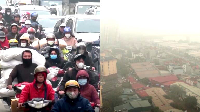 Vietnam’s capital Hanoi tops list of most polluted cities in the world