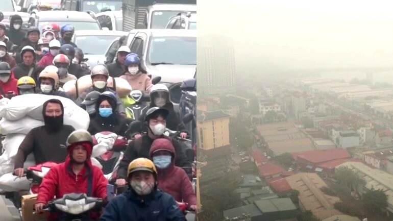Vietnam’s capital Hanoi tops list of most polluted cities in the world