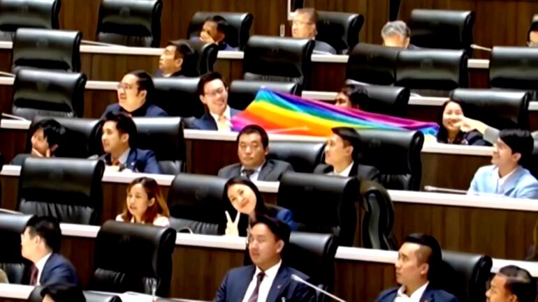 Thailand’s parliament passes bill to legalize same-sex marriage