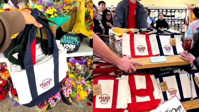 How Trader Joe’s tote bags became so fashionable in Japan