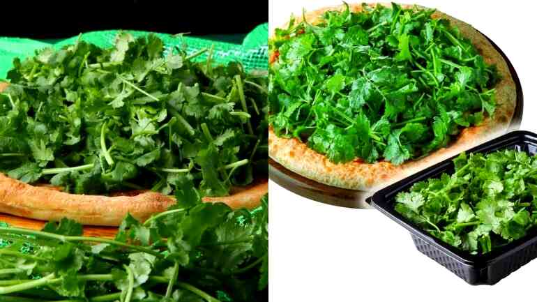 Pizza Hut Japan piles more cilantro on ‘Too Much Coriander’ pizza
