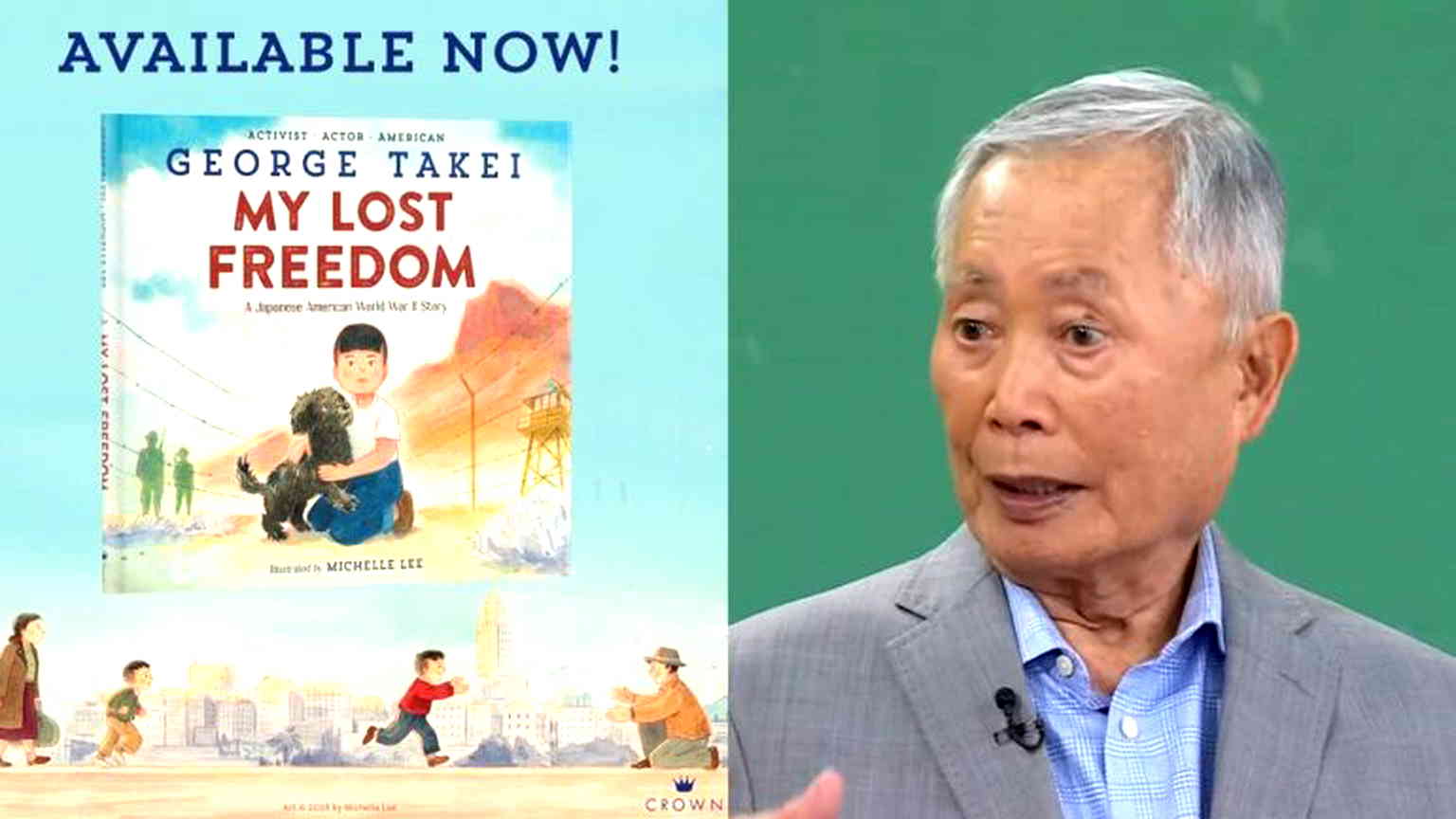 George Takei releases children’s book about his childhood in WWII camp