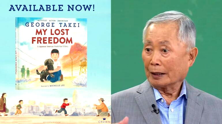 George Takei releases children’s book about his childhood in WWII camp