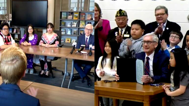 Wisconsin governor signs bill requiring Hmong, Asian American history in schools