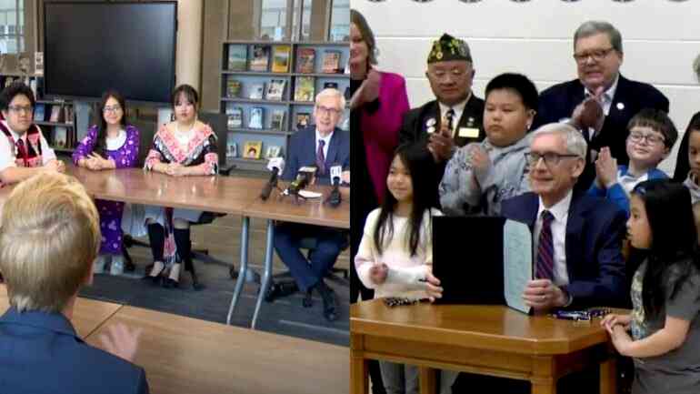Wisconsin governor signs bill requiring Hmong, Asian American history in schools