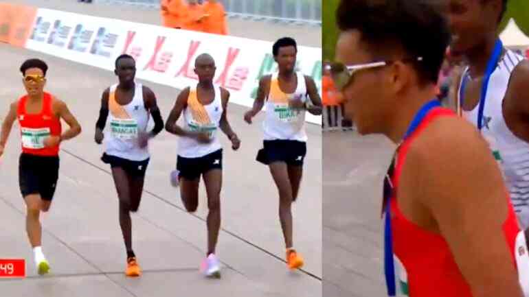 Chinese half-marathon runner’s win revoked after investigation