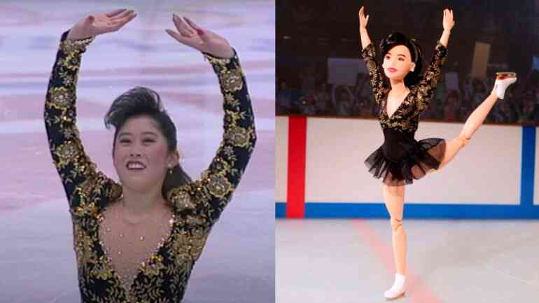 Kristi Yamaguchi honored with Barbie doll for AAPI Heritage Month