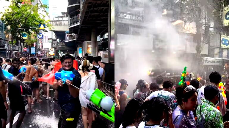 Thailand’s wet and wild New Year celebration Songkran sees millions of revelers