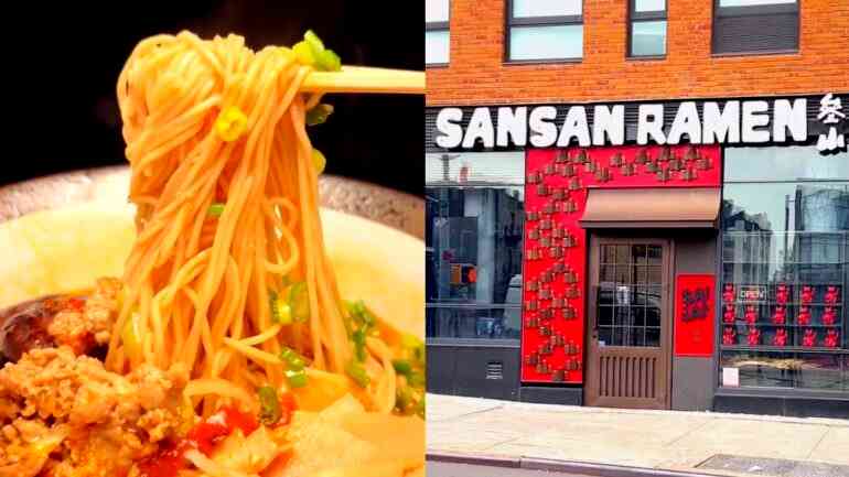 NYC ramen restaurant employs virtual cashiers Zooming in from the Philippines