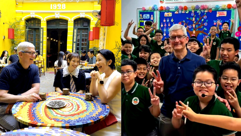 Apple CEO Tim Cook packs Hanoi visit with Vietnamese coffee and community engagement