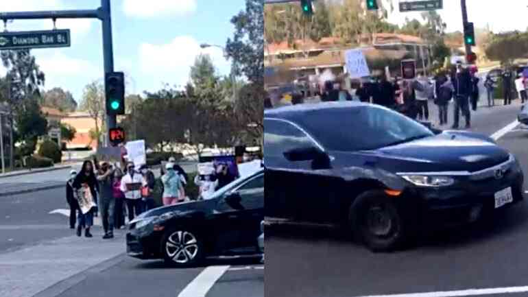 California man sentenced for driving through Stop Asian Hate rally