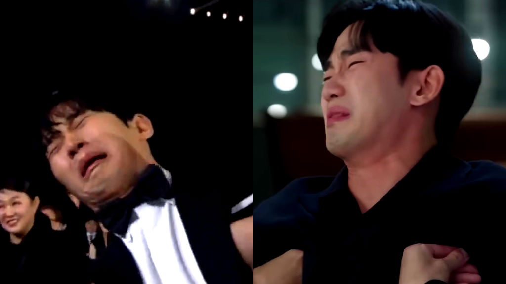 Kim Soo-hyun recreates iconic ‘Queen of Tears’ scene at Seoul awards show