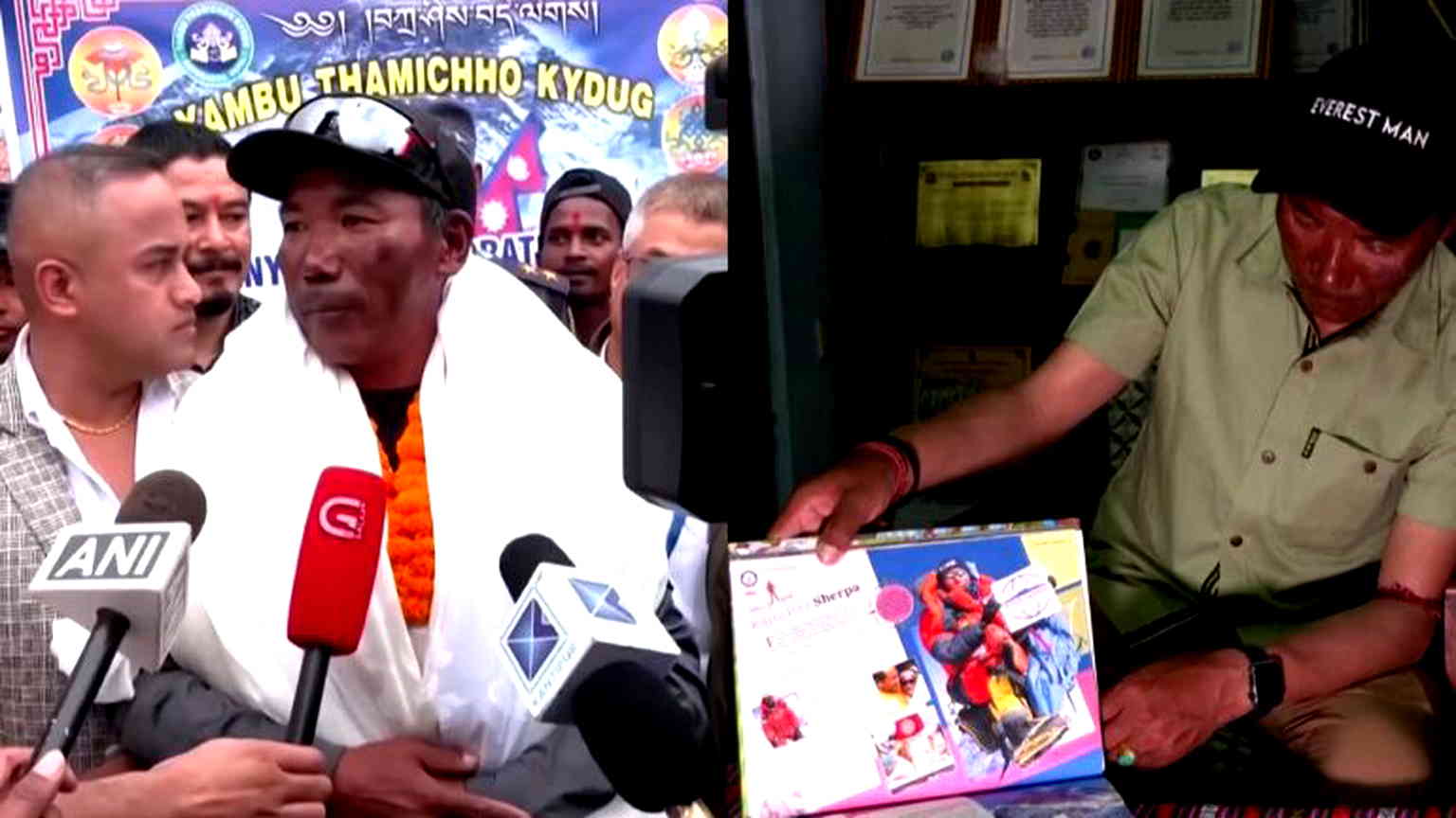 Nepali Sherpa guide ‘Everest Man’ breaks own record with 29th summit