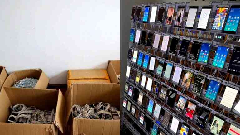 Chinese man jailed for faking livestream views using 4,600 phones