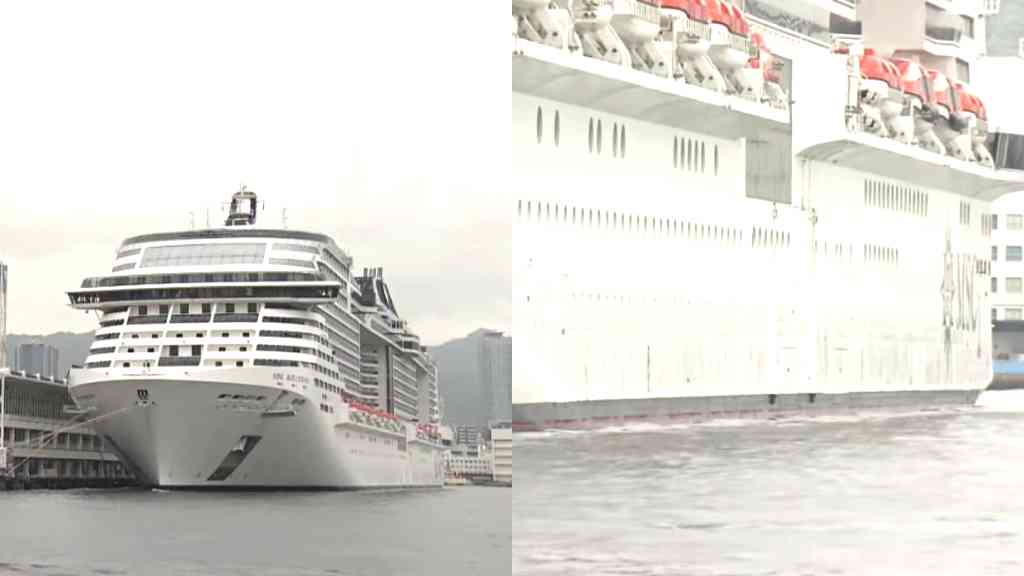 Cruise ship passenger allegedly climbs down rope to sneak into Japan