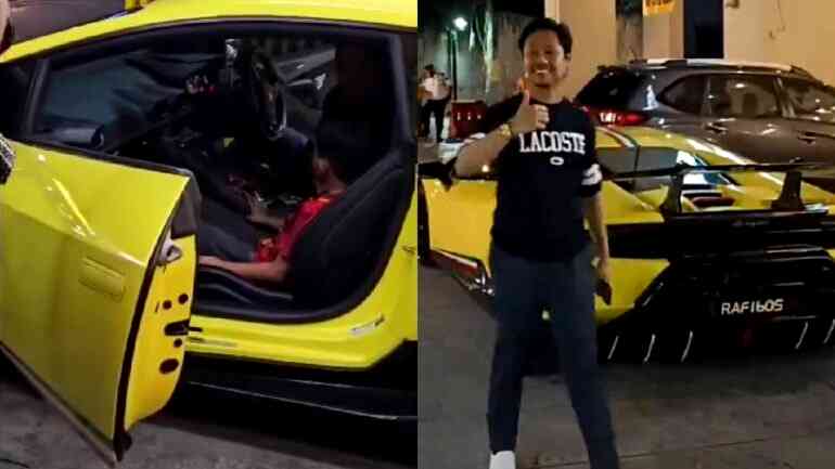 Man fulfills ill boy’s dream of Lamborghini ride after mom’s plea goes viral