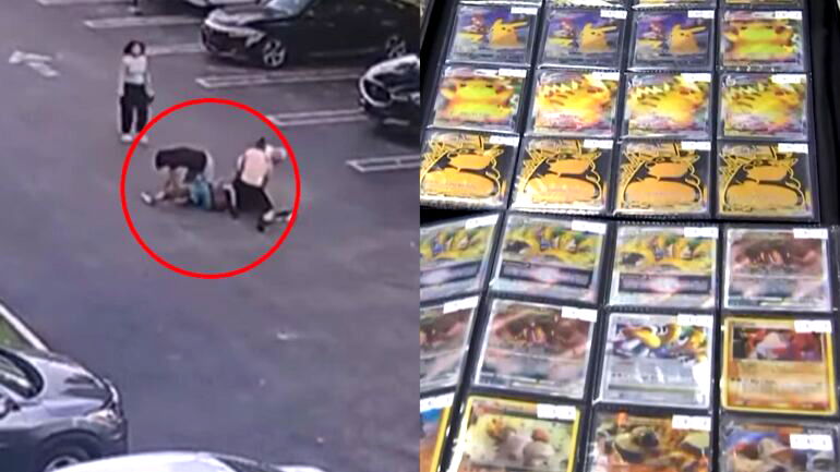 Jiu-jitsu coaches tackle man accused of stealing rare Pokemon cards in Miami