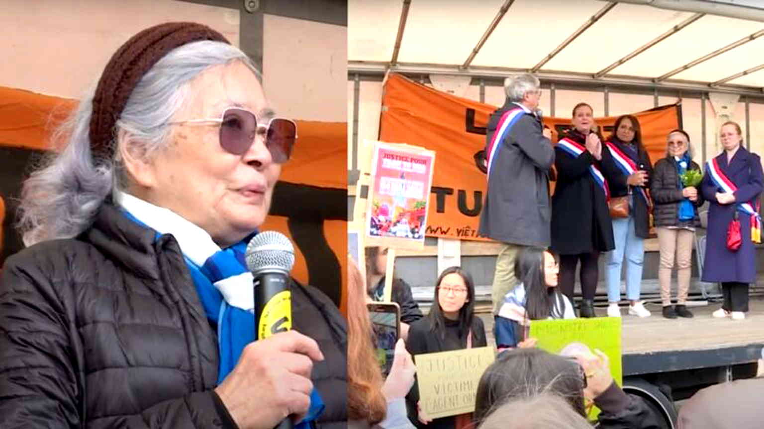 Hundreds gather in Paris to support agent orange lawsuit against US companies