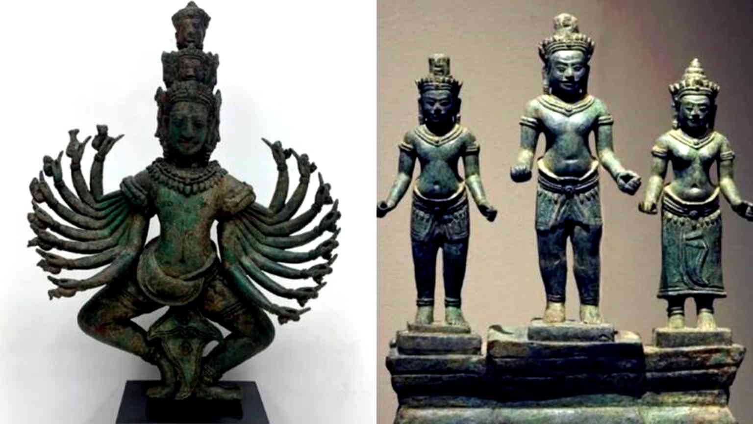 New York authorities return 30 looted artifacts to Cambodia, Indonesia
