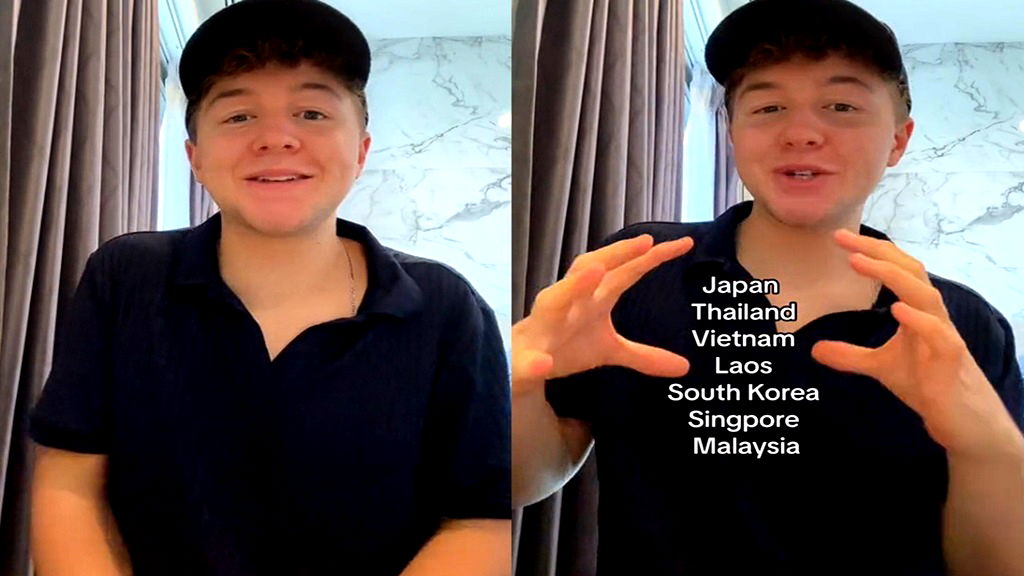 US TikToker sparks debate after ranking Singapore ‘worst’ of 7 Asian countries he visited