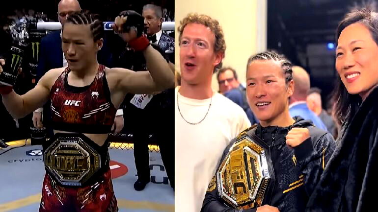 UFC champ Zhang Weili reveals why she avoided Mark Zuckerberg before match