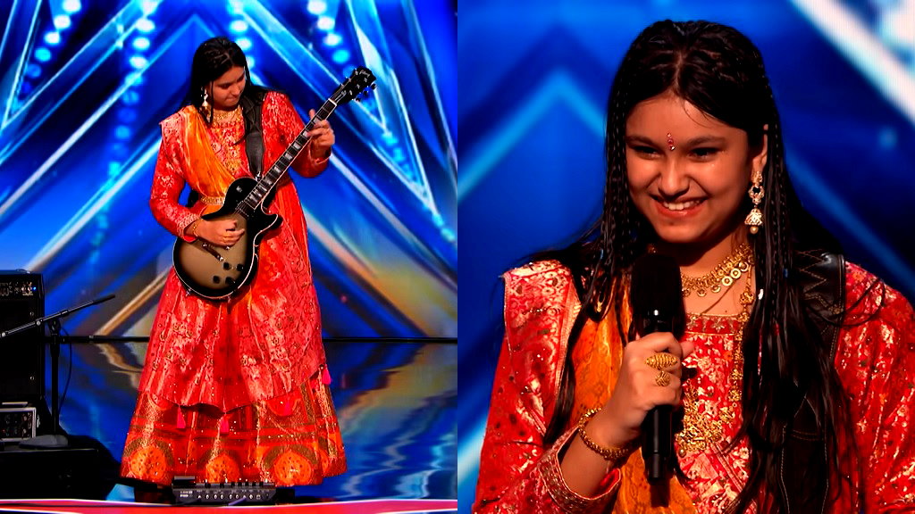 Indian girl stuns ‘AGT’ judges with ‘rock goddess’ performance