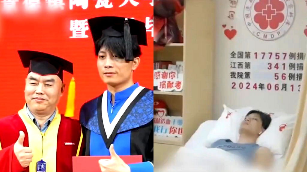 Chinese university holds graduation ceremony for just 1 student