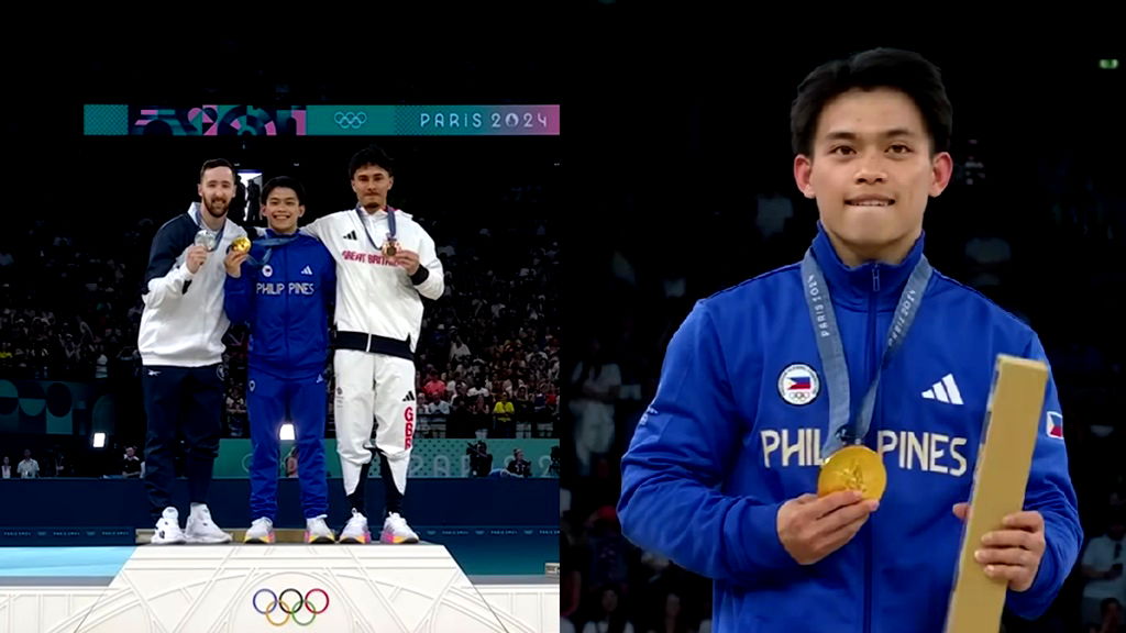 Filipino gymnast wins gold medals, a house, condo and mac & cheese for life