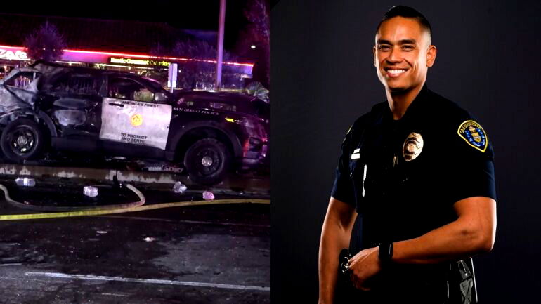 Filipino American San Diego cop killed in crash during police pursuit