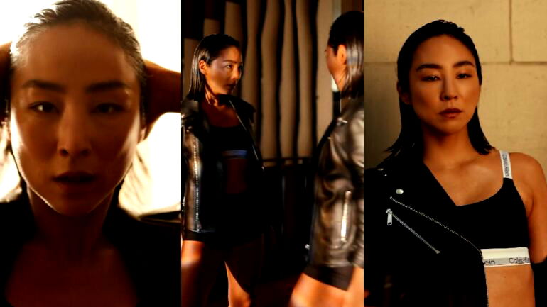 Greta Lee strips down for Calvin Klein’s Fall 2024 campaign