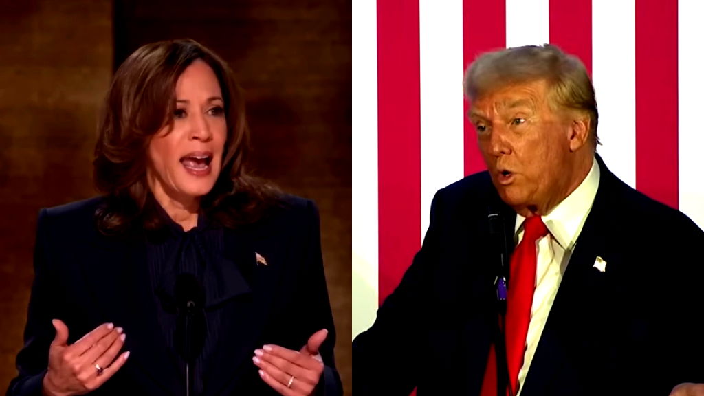 Harris leads but Trump gains ground in latest polls