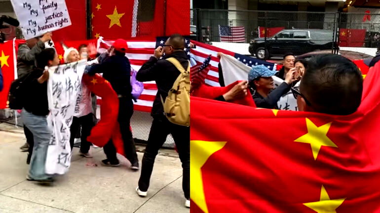 Beijing’s ‘coordinated’ supporters instigated violence in SF: report