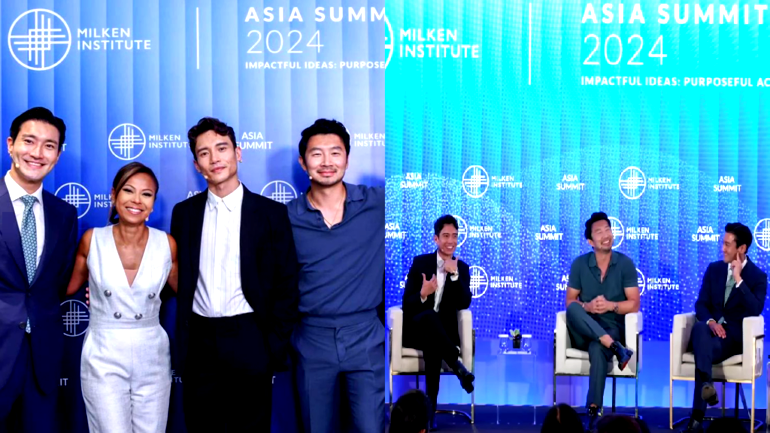 Hollywood stars spotlight Asian representation at Singapore summit