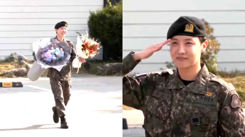 BTS’s J-Hope completes mandatory military service