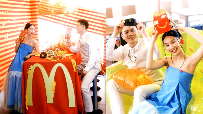 Young Chinese couples are now saying ‘I do’ at McDonald’s